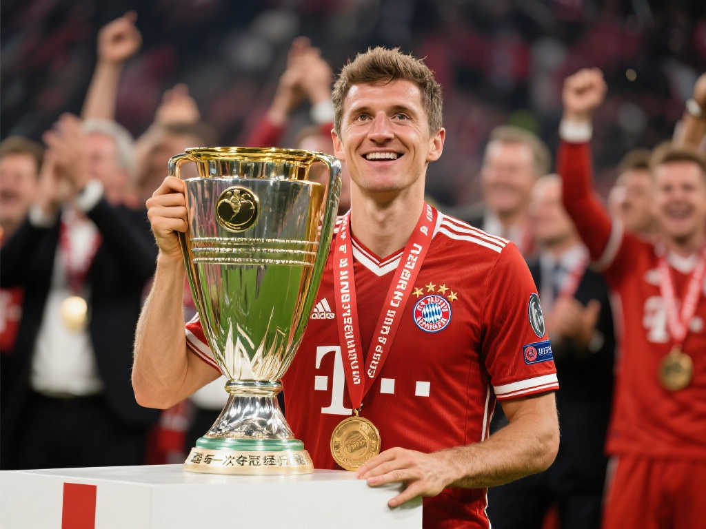 穆勒:13次德甲冠军固然耀眼,但每次夺冠故事都独一无二 穆勒:13次德甲冠军固然耀眼,但每次夺冠故事都独一无二